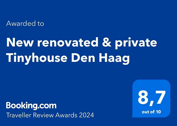 Renovated & Private Tinyhouse Den Haag Short Stay Appartment